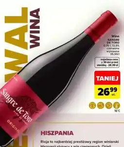 Carrefour SANGRE DE TORO oferta