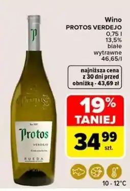 Carrefour Wino PROTOS VERDEJO oferta