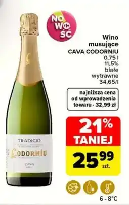 Carrefour CAVA CODORNIU oferta