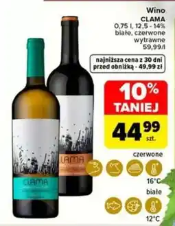 Carrefour Wino CLAMA oferta