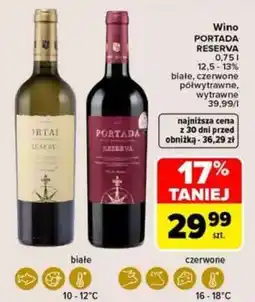 Carrefour Wino PORTADA RESERVA oferta