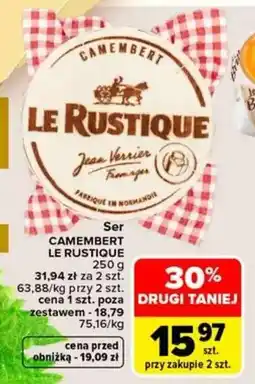 Carrefour Ser Camembert Le Rustique oferta