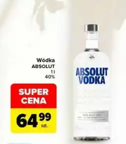 Carrefour Wódka Absolut oferta
