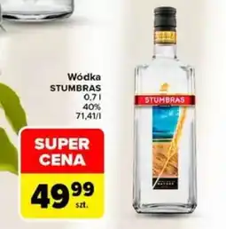 Carrefour WÓDKA STUMBRAS oferta