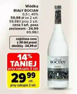 Carrefour Wódka Biały Bocian oferta