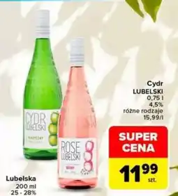 Carrefour Cydr Lubelski oferta