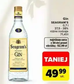 Carrefour Gin Seagram’s oferta