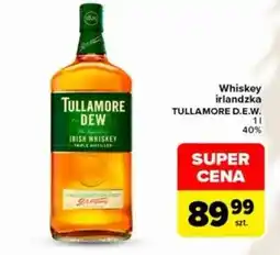 Carrefour Whiskey irlandzka TULLAMORE D.E.W oferta