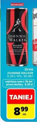 Carrefour Drink JOHNNIE WALKER oferta