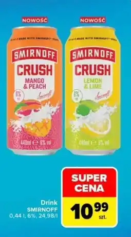 Carrefour Drink SMIRNOFF oferta