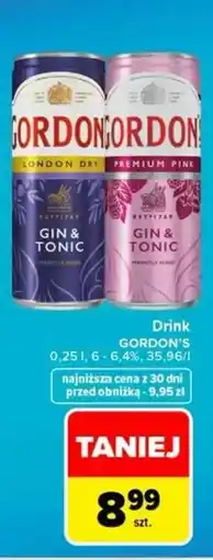 Carrefour Drink GORDON'S oferta