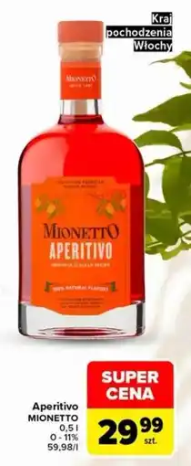 Carrefour Aperitivo Mionetto oferta