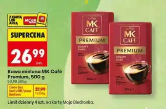 Biedronka Kawa mielona MK Café Premium , 500 g oferta