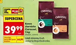 Biedronka Kawa ziarnista Carousel , 1 kg oferta