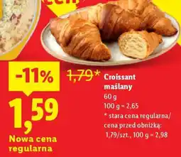 Lidl Croissant maślany oferta