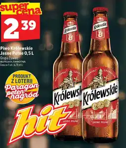 Topaz Piwo Królewskie Jasne Pełne oferta