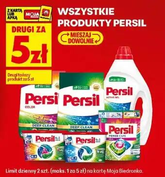 Biedronka Persil oferta