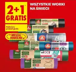Biedronka Worki na śmieci oferta