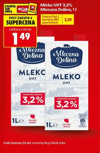 Mleko UHT 3,2% Mleczna Dolina
