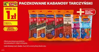 Paczkowane Kabanosy Tarczyński