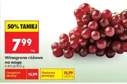Biedronka Winogrono rózowe oferta