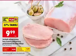 Biedronka Schab wieprzowy bez kości pakowany próżniowo Kraina Mięs oferta