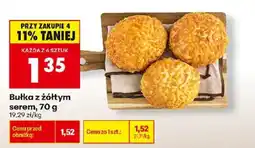 Biedronka Bułka z żółtym serem oferta