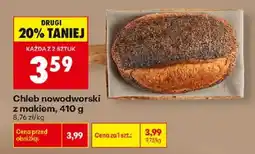 Biedronka Chleb nowodworski z makiem oferta
