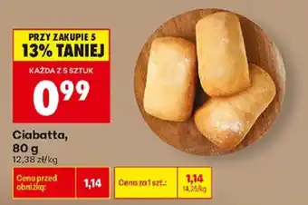 Biedronka Ciabatta oferta