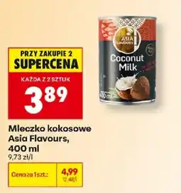 Biedronka Mleczko kokosowe Asia Flavours oferta