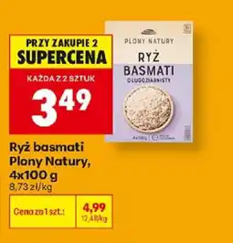 Biedronka Ryż basmati Plony Natury oferta