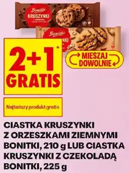Biedronka Ciastka Kruszynki z Orzeszkami Ziemnymi Bonitki oferta