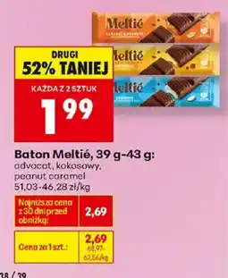 Biedronka Baton Meltié oferta