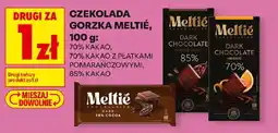 Biedronka Czekolada gorzka Meltié oferta