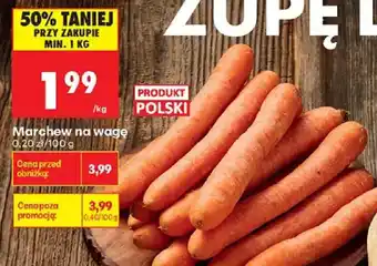 Biedronka Marchew na wage oferta
