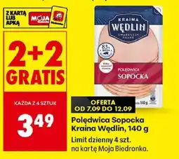 Biedronka Połędwica Sopocka Kraina Wędlin oferta