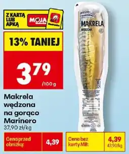 Biedronka Makreła wędzona na gorąco Marinero oferta
