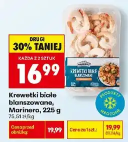 Biedronka Krewetki białe blanszowane, Marinero oferta