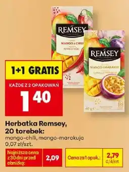 Biedronka Herbatka Remsey oferta