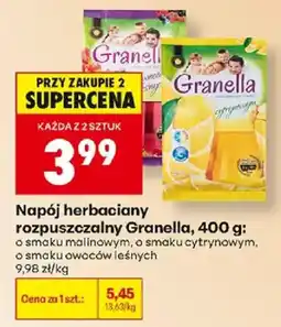 Biedronka Napój herbaciany rozpuszczalny Granella oferta