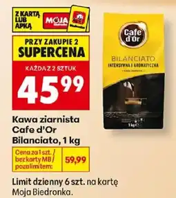 Biedronka Kawa ziarnista Cafe d'Or Bilanciato oferta
