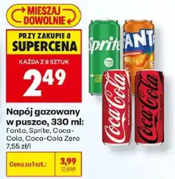 Biedronka Napój gazowany w puszce oferta