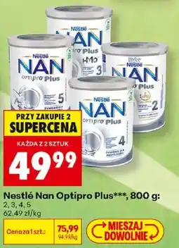 Biedronka Nestlé Nan Optipro Plus*** oferta