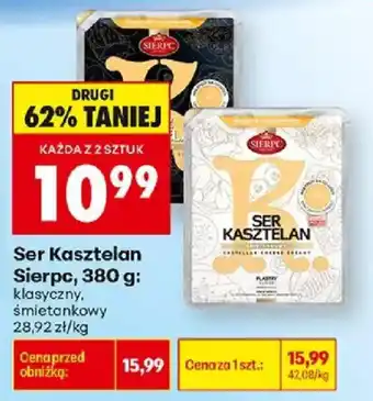 Biedronka Ser Kasztelan Sierpc oferta