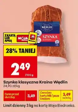 Biedronka Szyinka klasyczna Kraina Wędlin oferta