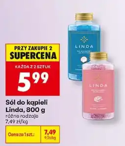 Biedronka Sól do kąpieli Linda oferta