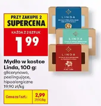 Biedronka Mydło w kostce Linda oferta