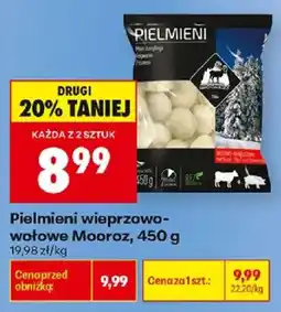 Biedronka Pielmieni wieprzowo-wołowe Mooroz oferta
