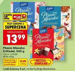 Biedronka Ptasie Mleczko E.Wedel oferta