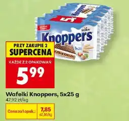 Biedronka Wafelki Knoppers oferta